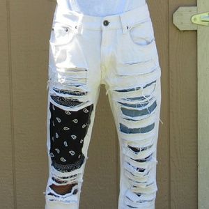 Bycarlpalmer custom Anerican Rag Jeans